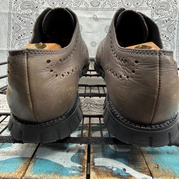 Cole Haan ZeroGrand Wingtip Oxford Burnished Pavement Men Shoes C30720 Sz 11.5 M main image 2